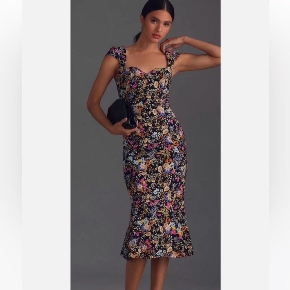 Anthropologie Cecily Sweetheart Dress